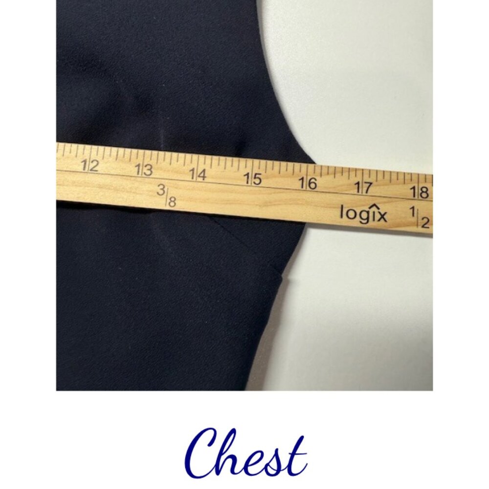 Ted Baker London Navy Sleeveless Sheath Dress Women’s Size 1 - Picture 6 of 8